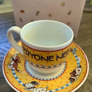 Mary Engelbreit Time For Tea Cup & Saucer Collection